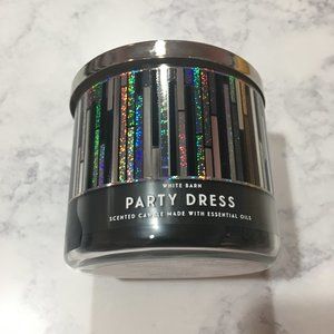 Bath & Body Works Party Dress 3 Wick Candle